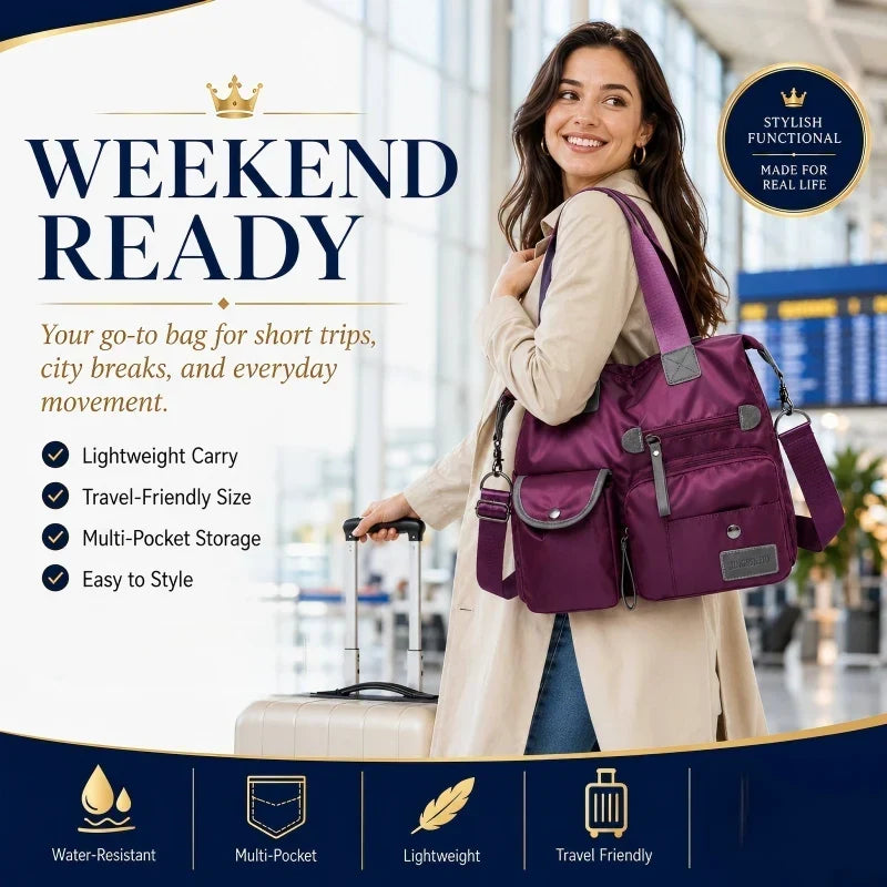 CarryLux™ Borsa tote capiente per un'organizzazione senza sforzo