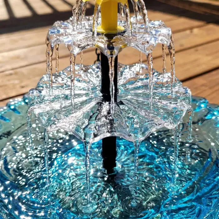 Cascadelle™ Fontana a cascata solare per uccelli