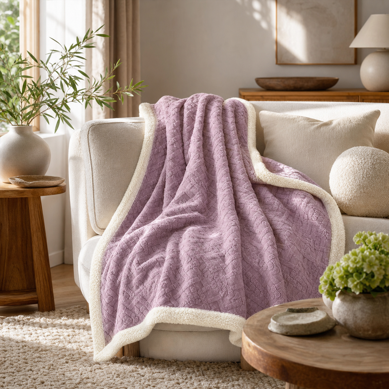 Cashmera™ Coperta plaid avvolgente per un comfort elegante