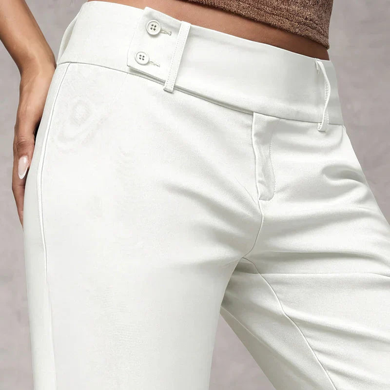 Cecilia Baldini™ Pantaloni a gamba larga eleganti