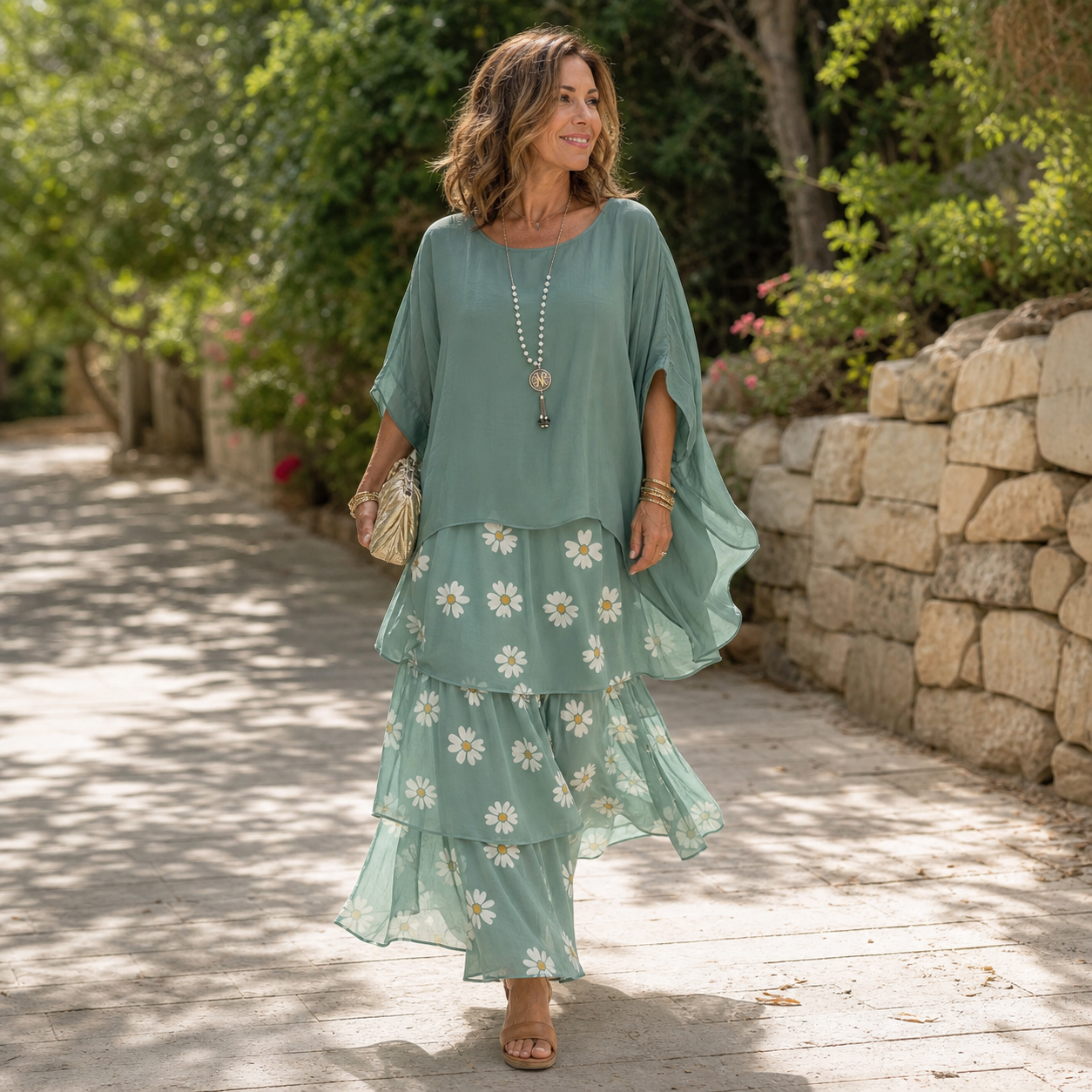 Chiara Novara™ Abito elegante a fiori per occasioni speciali