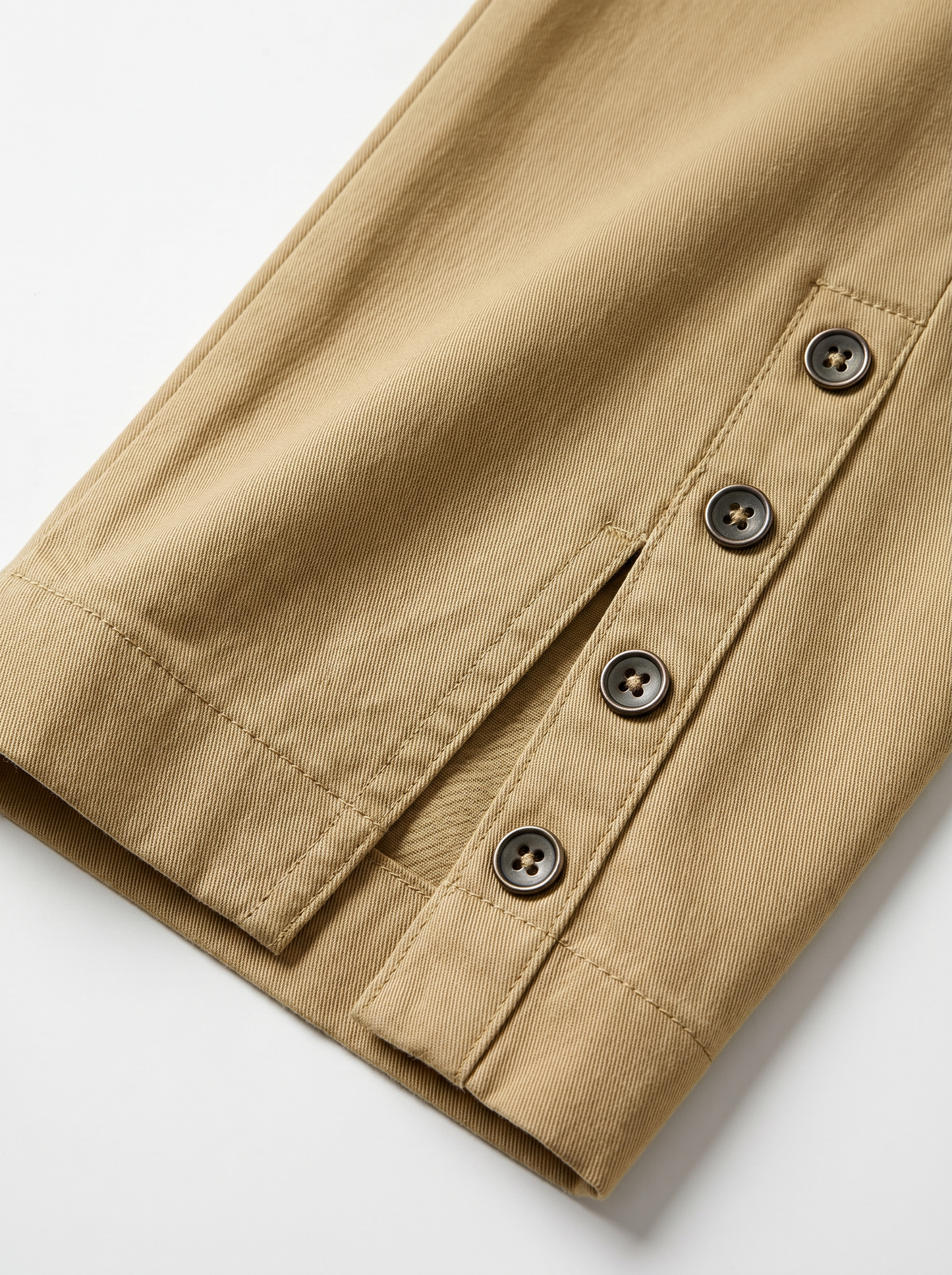 Clara Olivieri™ Pantaloni alla caviglia sartoriali con bottoni