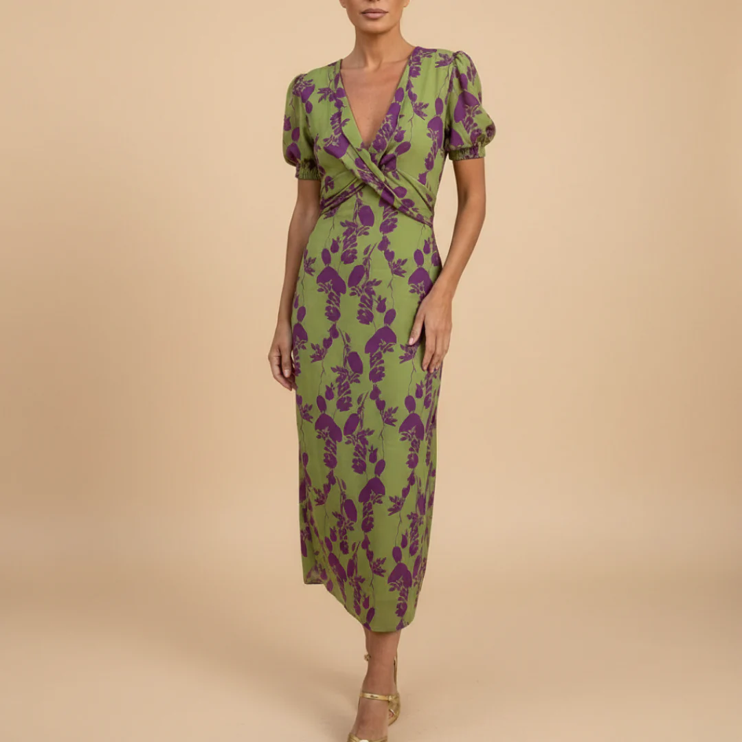 Clarissa Pavone™ Abito primaverile elegante per tutti i giorni