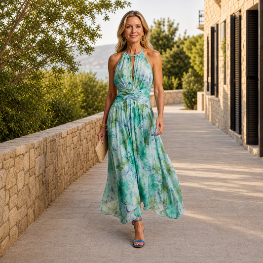 Claudia Ingrassia™ Vestito midi senza sforzo per le occasioni estive