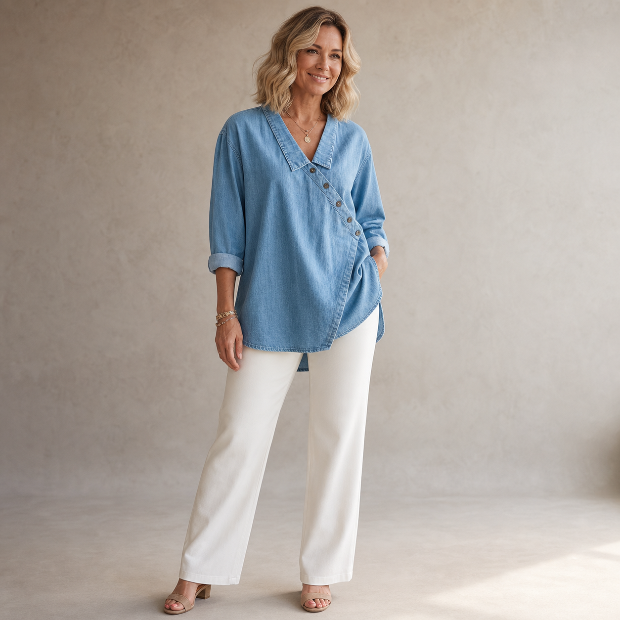 Claudia Ortolani™ Blusa morbida per uno stile senza sforzo