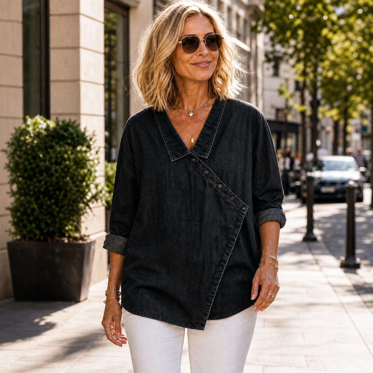Claudia Ortolani™ Blusa morbida per uno stile senza sforzo