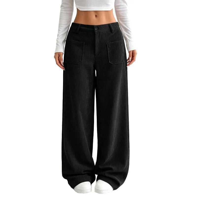 Colomba Ughi™ Pantaloni a gamba larga relaxed per il comfort quotidiano
