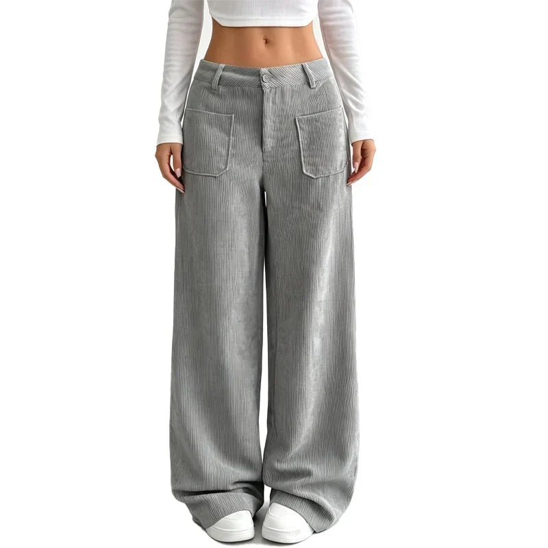 Colomba Ughi™ Pantaloni a gamba larga relaxed per il comfort quotidiano