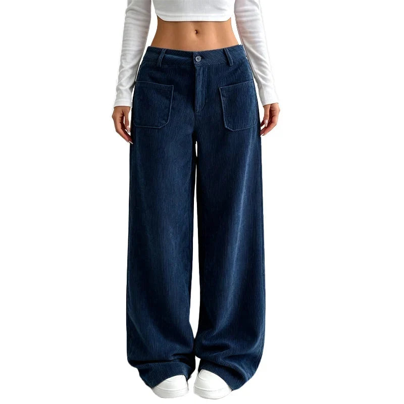 Colomba Ughi™ Pantaloni a gamba larga relaxed per il comfort quotidiano