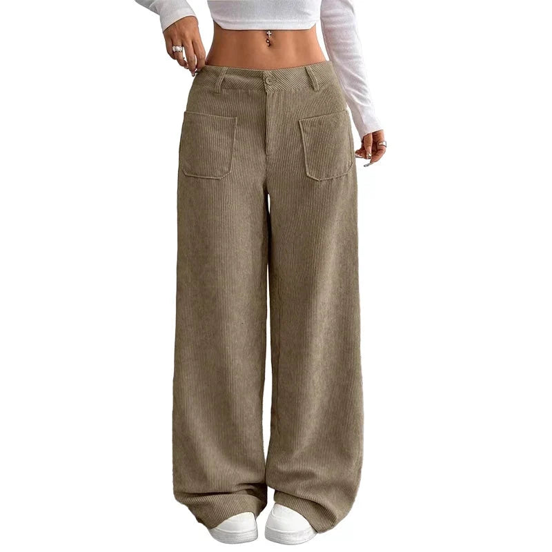 Colomba Ughi™ Pantaloni a gamba larga relaxed per il comfort quotidiano