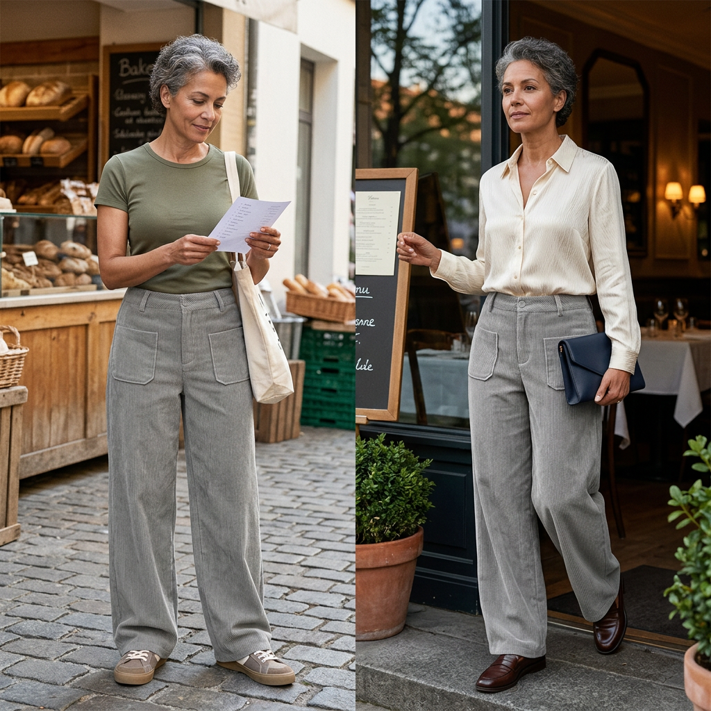 Colomba Ughi™ Pantaloni a gamba larga relaxed per il comfort quotidiano