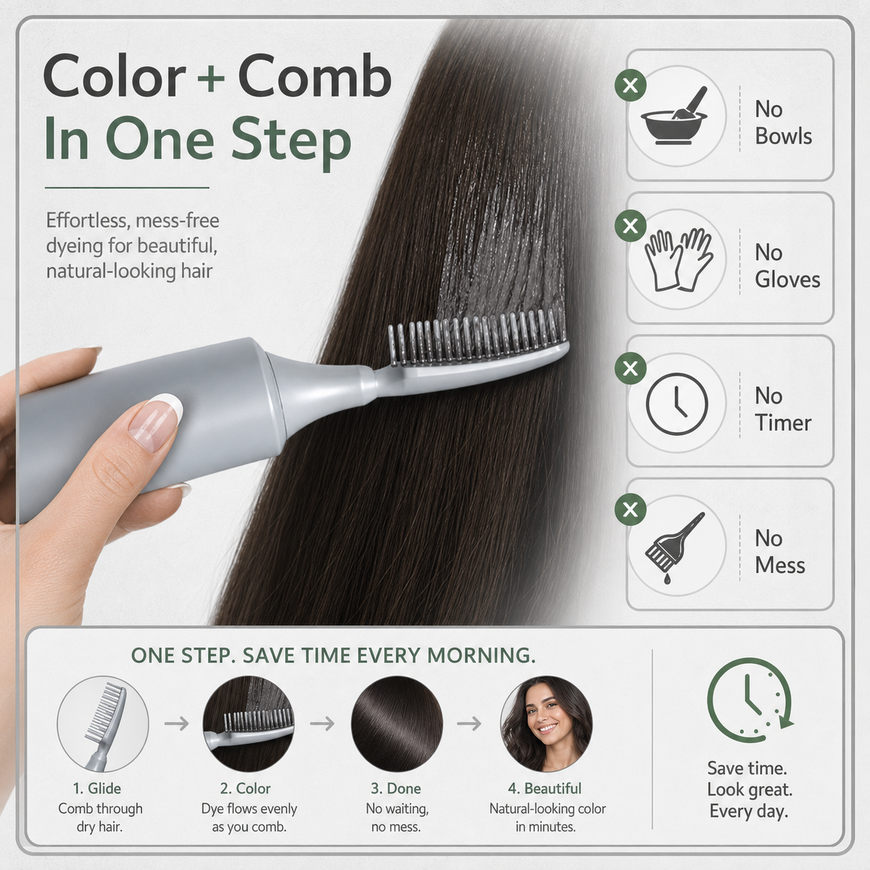 Combrané™ Tinta capelli delicata per colore scuro naturale