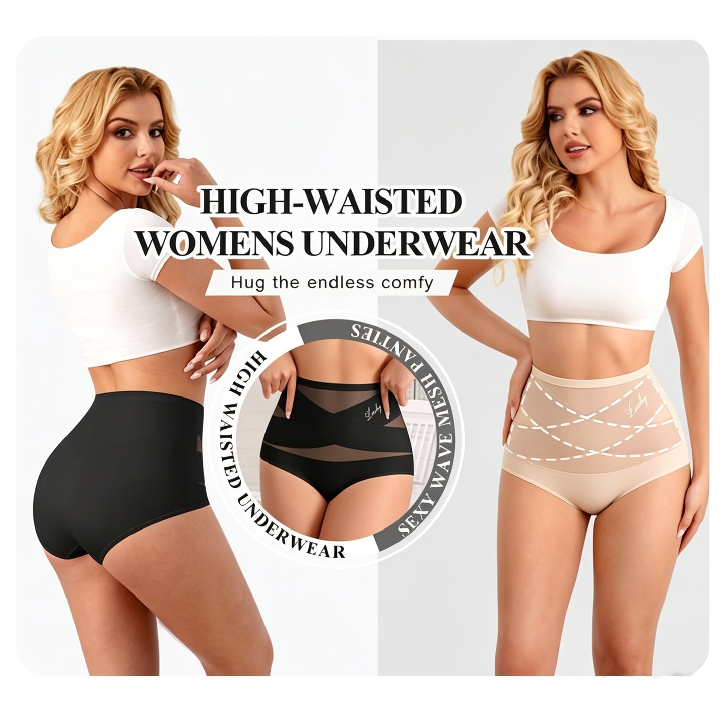 CurvHold Pro+™ Slip modellante a vita alta con controllo della silhouette