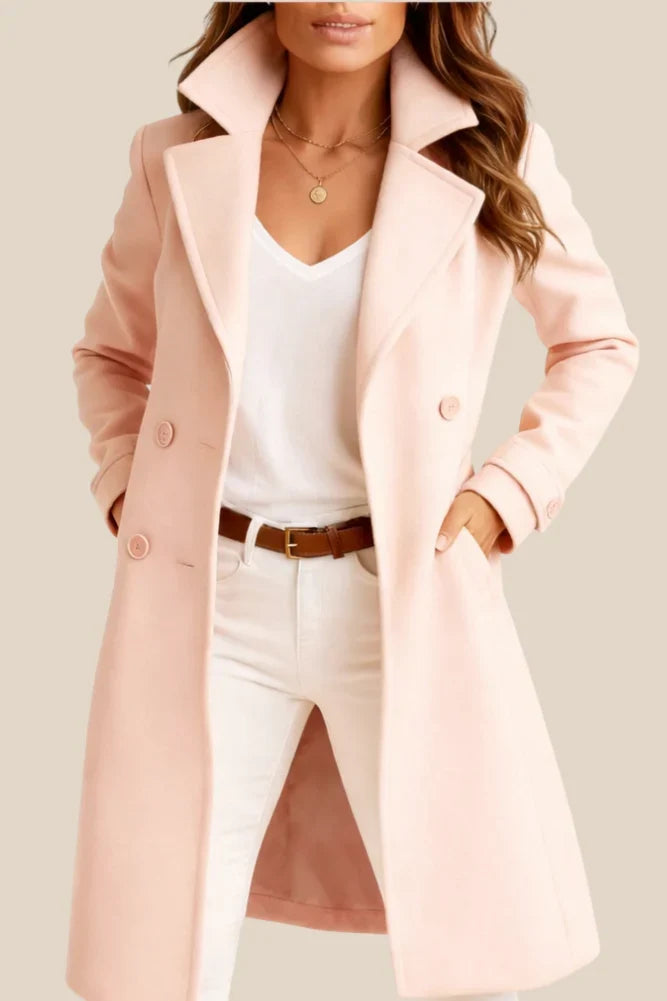 Daria Acquaviva™ Cappotto lungo versatile per ogni occasione