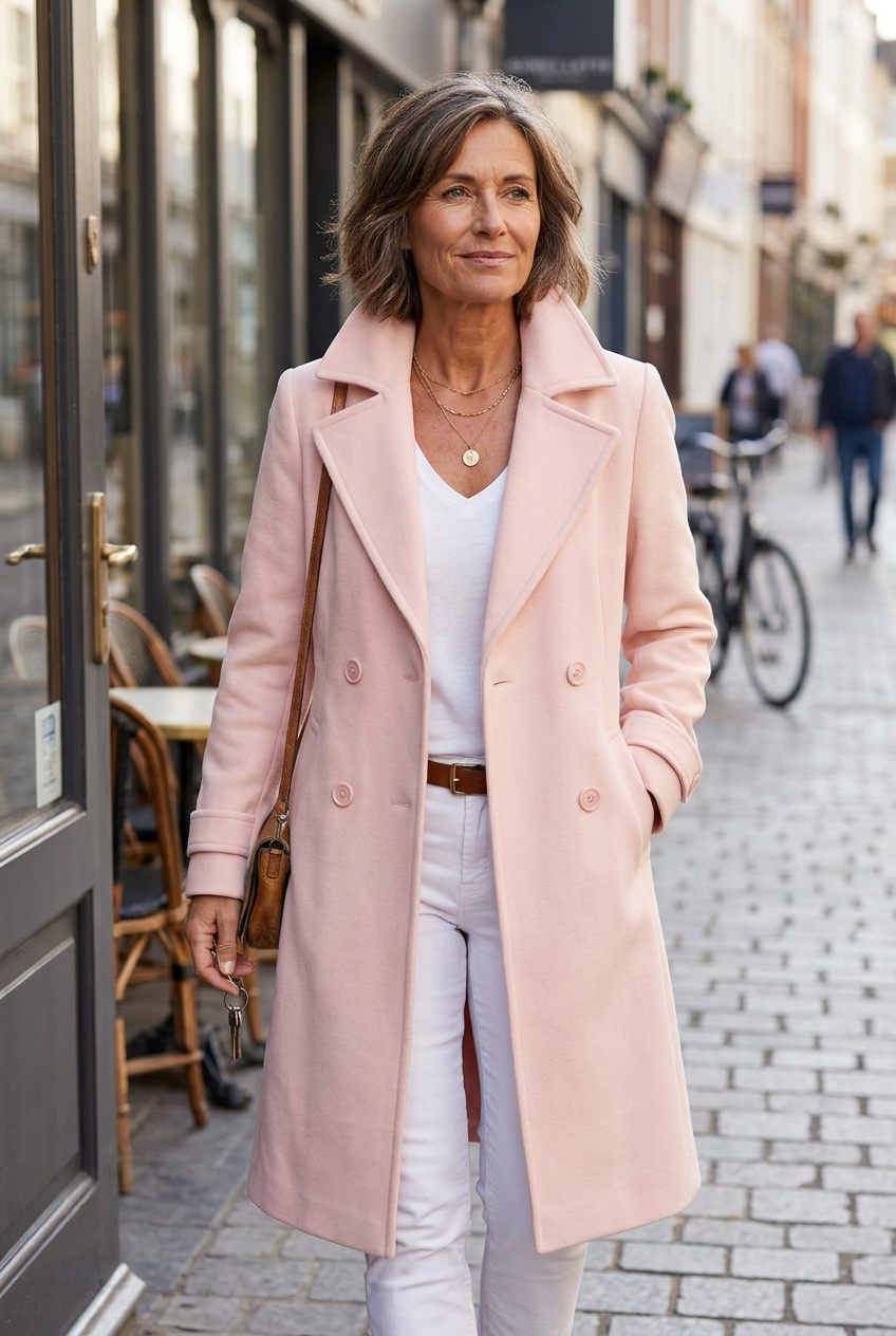 Daria Acquaviva™ Cappotto lungo versatile per ogni occasione