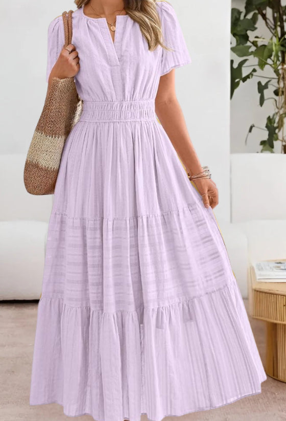 Beatrice Esposito™ abito maxi plissettato fluente