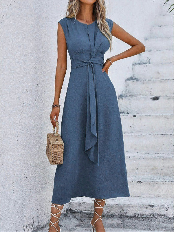 Egle Pizzichini™ Abito drappeggiato elegante per uno stile senza sforzo