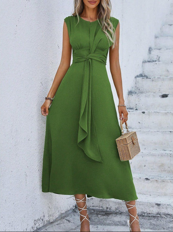 Egle Pizzichini™ Abito drappeggiato elegante per uno stile senza sforzo