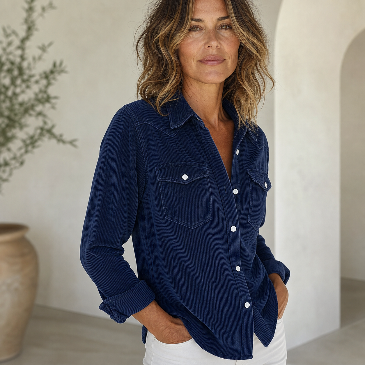Federica Bartolomei™ Blusa Softtouch per uno stile quotidiano senza sforzo