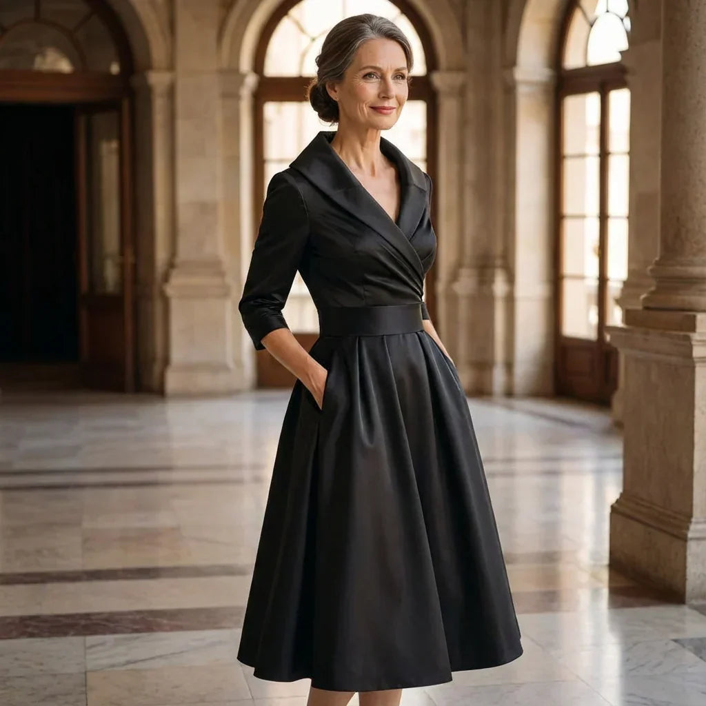 Federica Bassetti™ Abito classico per un'eleganza quotidiana