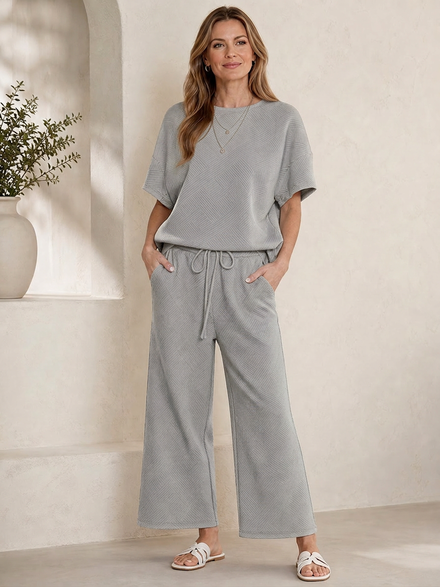 Felicia Borsani™ Coordinato estivo casual traspirante