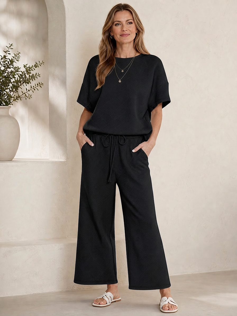 Felicia Borsani™ Coordinato estivo casual traspirante