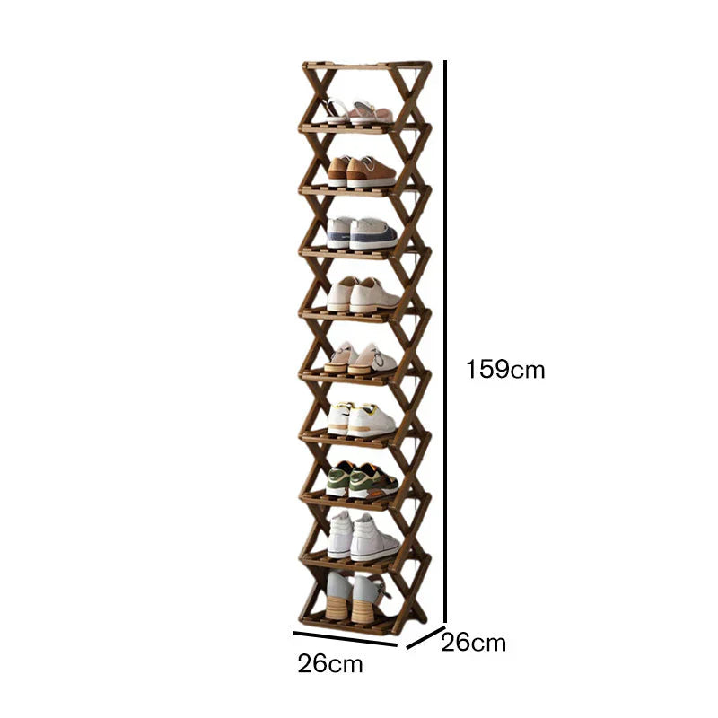 FoldNest™ Scarpiera pieghevole per ingressi ordinati
