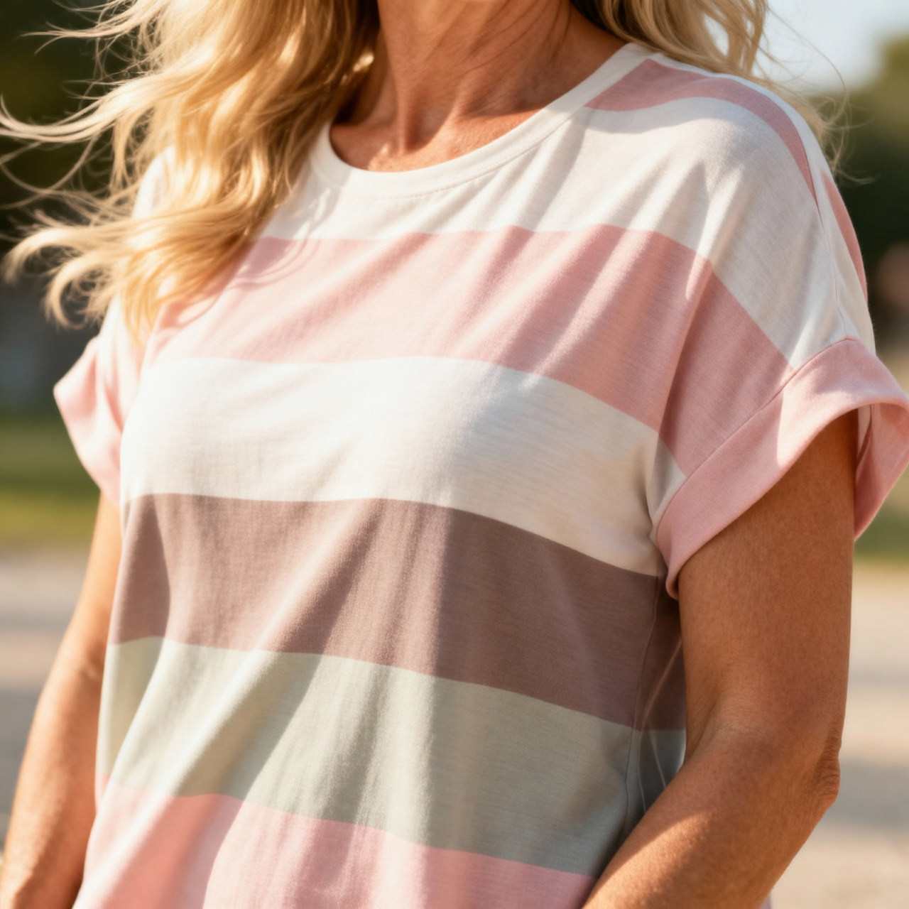 Fosca Caetani™ Vestito casual girocollo senza sforzo