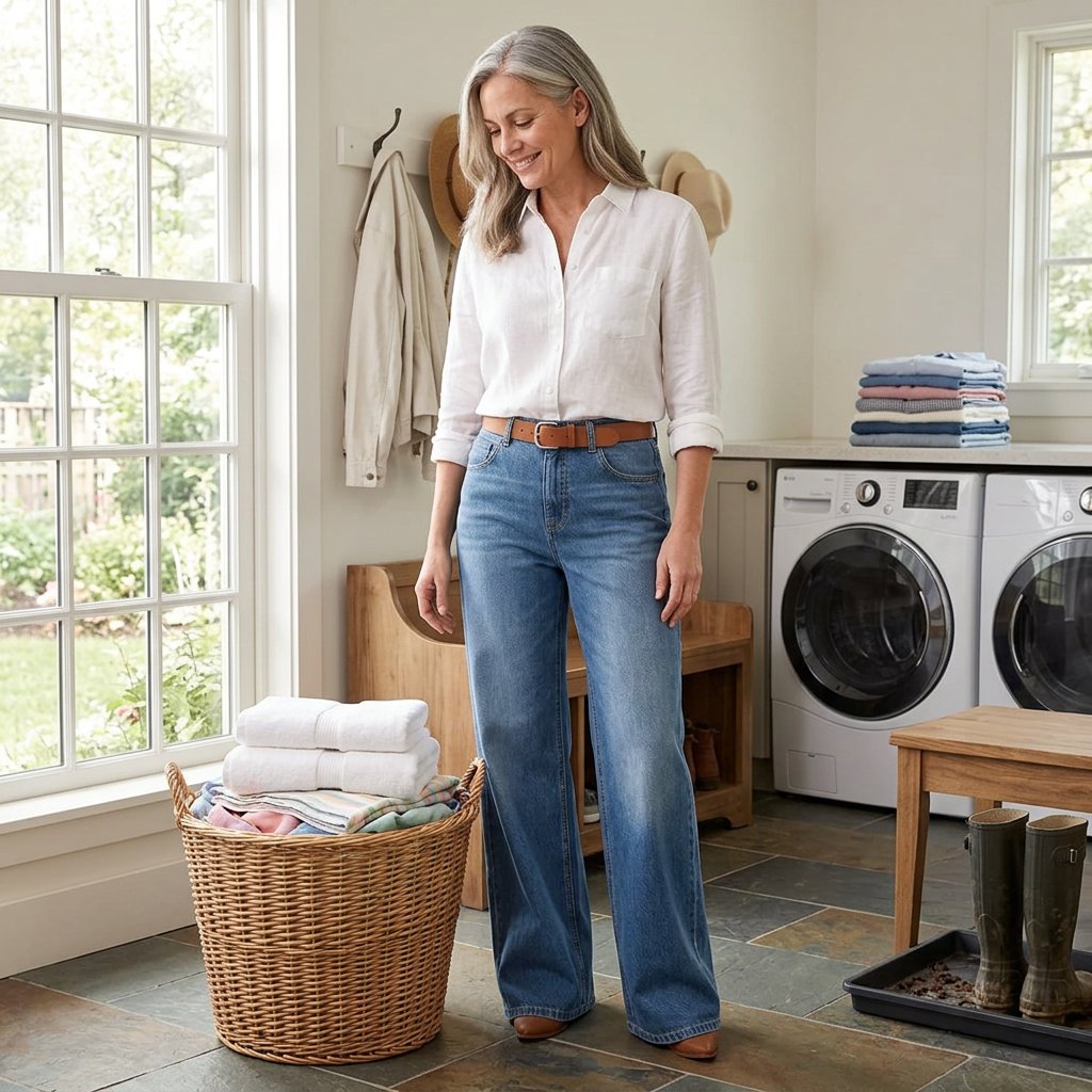 Gaia Iervolino™ Jeans a gamba larga per un look più slanciato