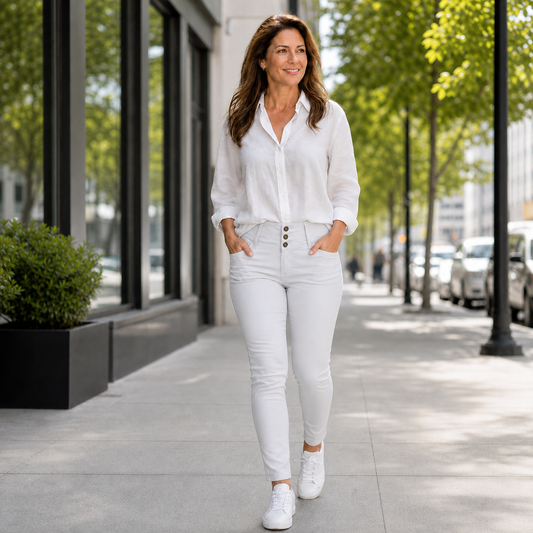 Galatea Bartolomei™ Pantaloni snellenti elasticizzati per un comfort tutto il giorno