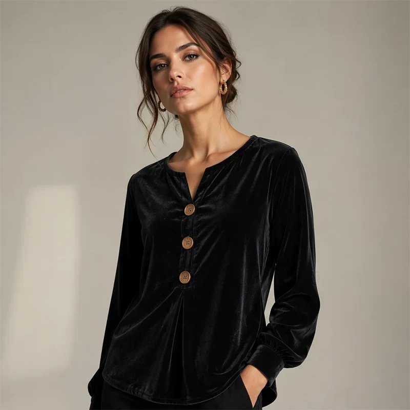 Galatea Bassetti™ Blusa morbida per un'eleganza quotidiana