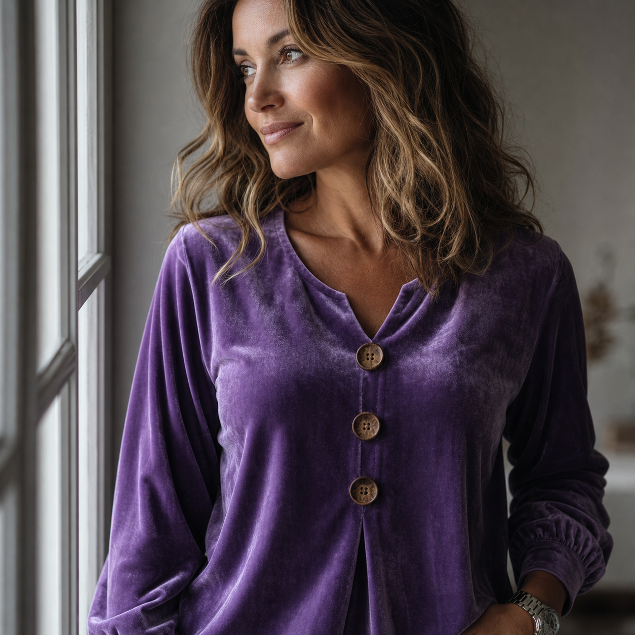 Galatea Bassetti™ Blusa morbida per un'eleganza quotidiana