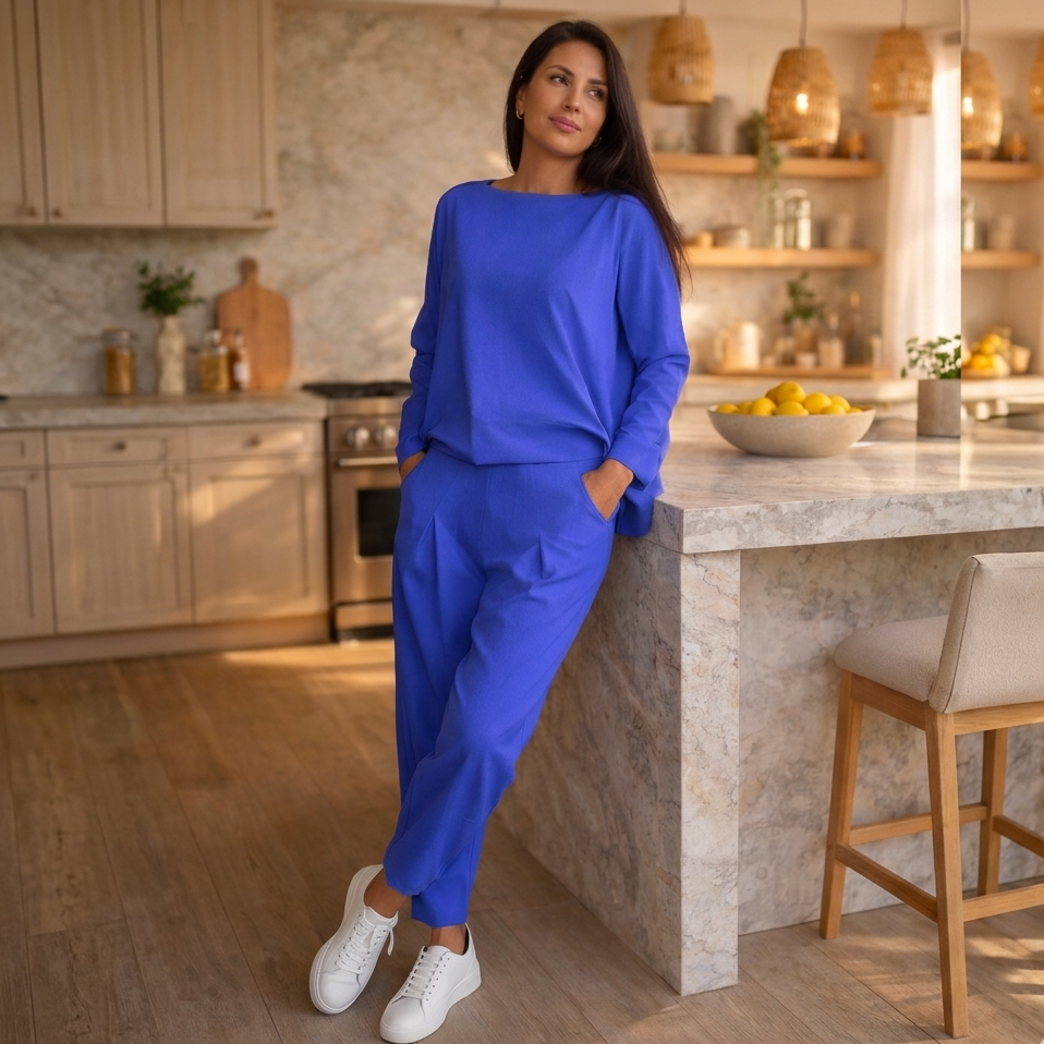 Galatea Calogero™ Coordinato lounge due pezzi relaxed fit