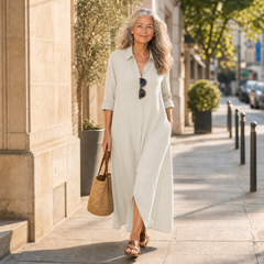 Gelsomina Cagnolati™ Vestito camicia oversize per giorni senza pensieri