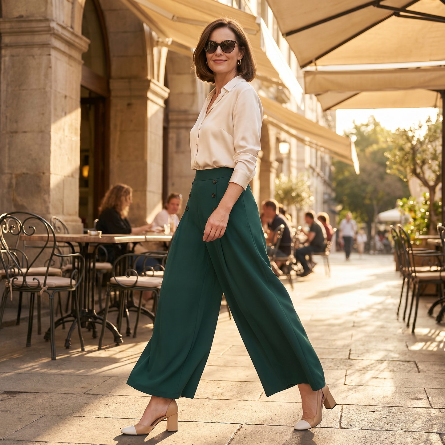 Pantaloni quotidiani snellenti senza sforzo Clair Goulet™