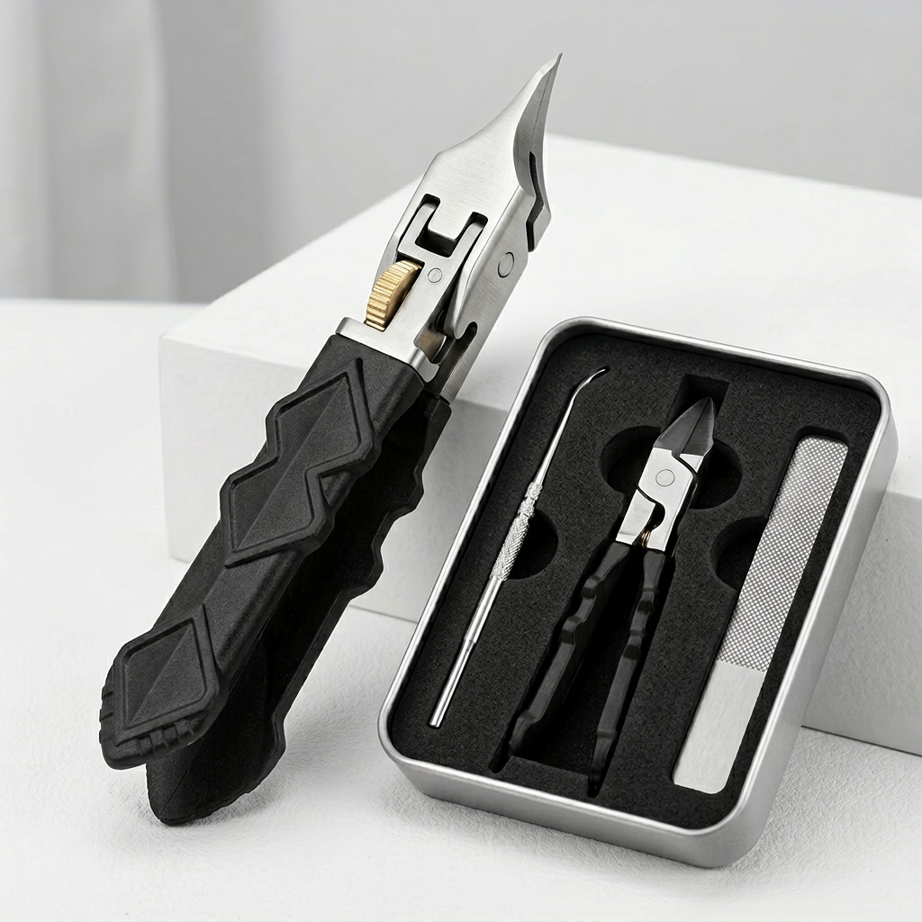 GripLock Pro™ Set taglia unghie a presa precisa