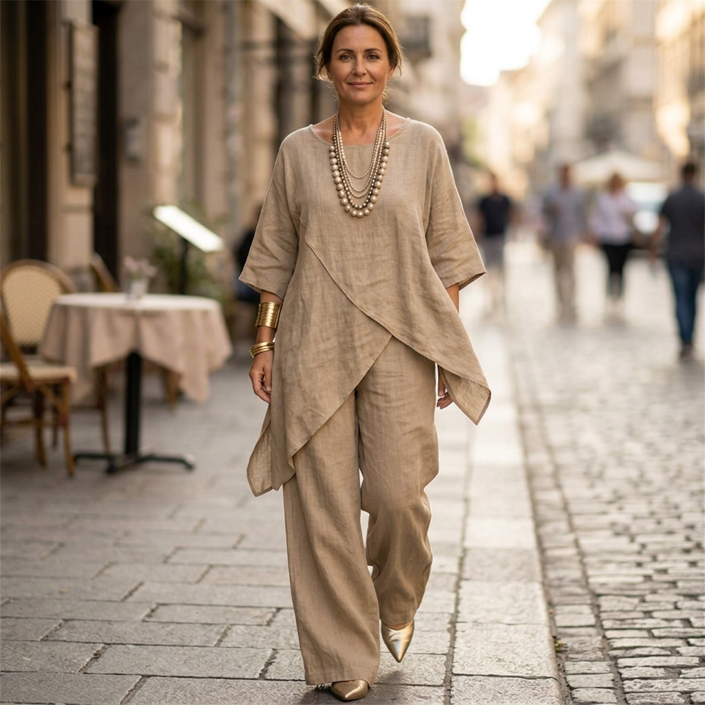 Letizia Sala™ Coordinato due pezzi senza sforzo