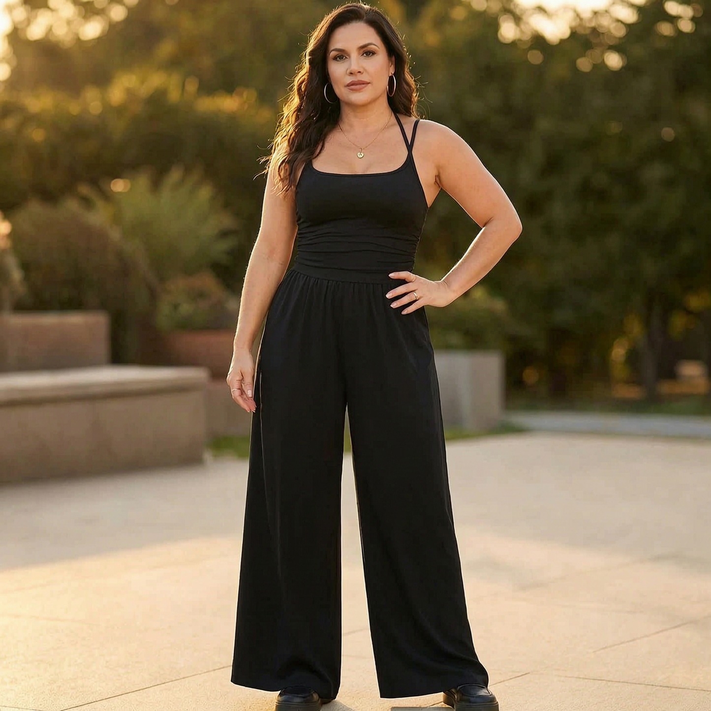 Gemma Calabrese™ Tuta intera casual senza sforzo