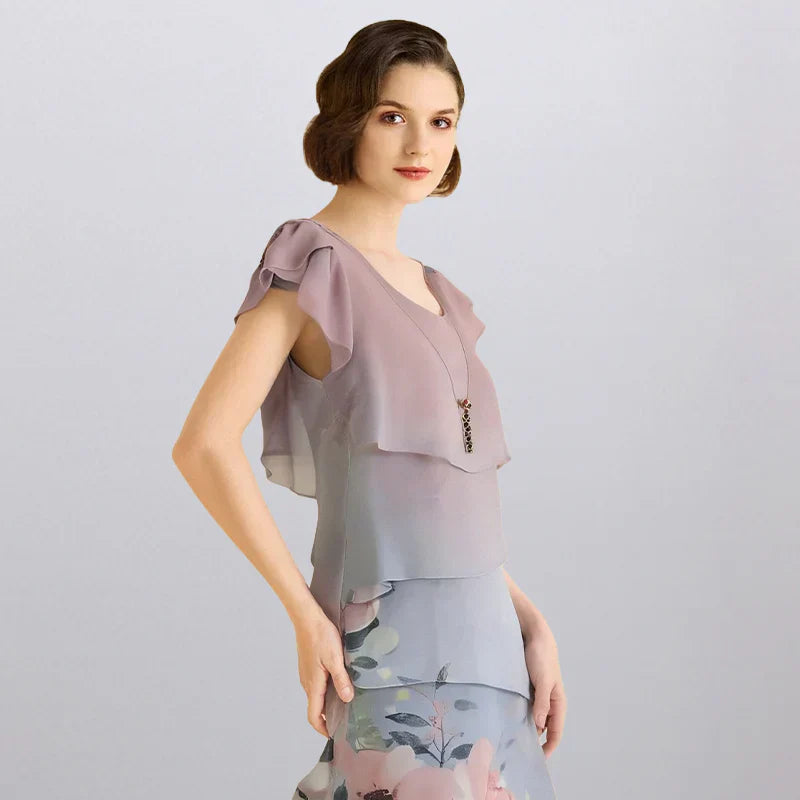 Genoveffa Camporeale™ Abito estivo floreale femminile