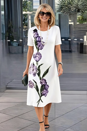 Fiori Bianco e Viola