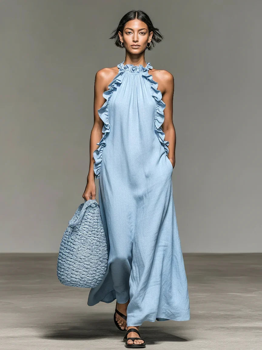 Gladys™ Abito maxi leggero per le giornate calde