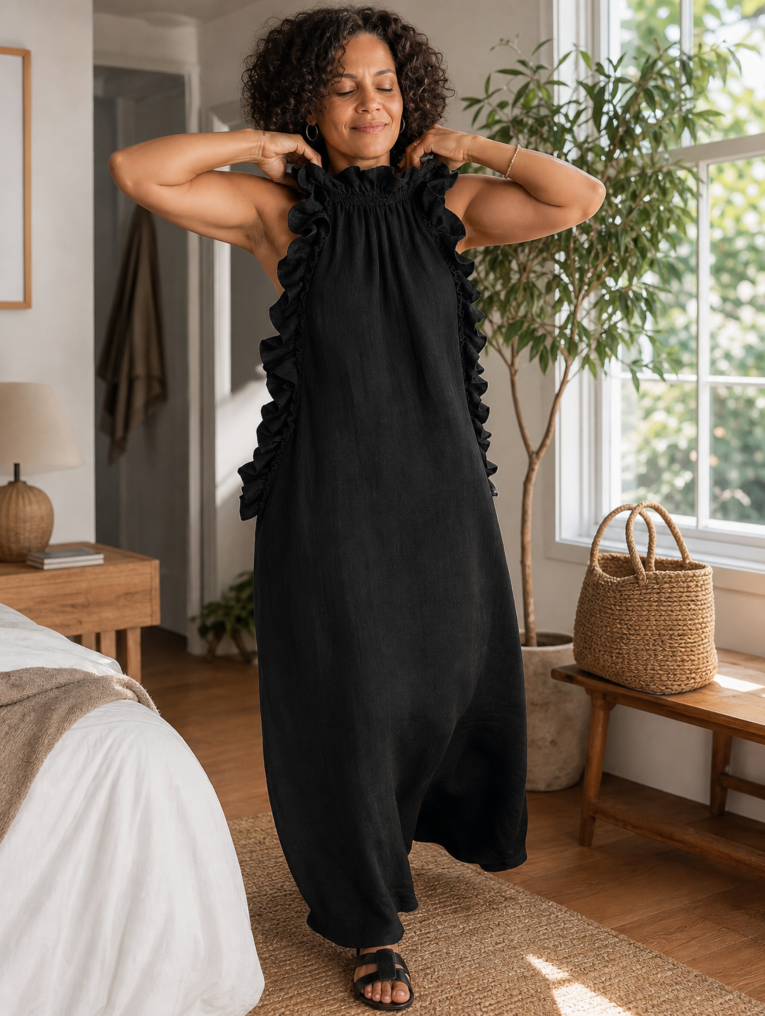 Gladys™ Abito maxi leggero per le giornate calde