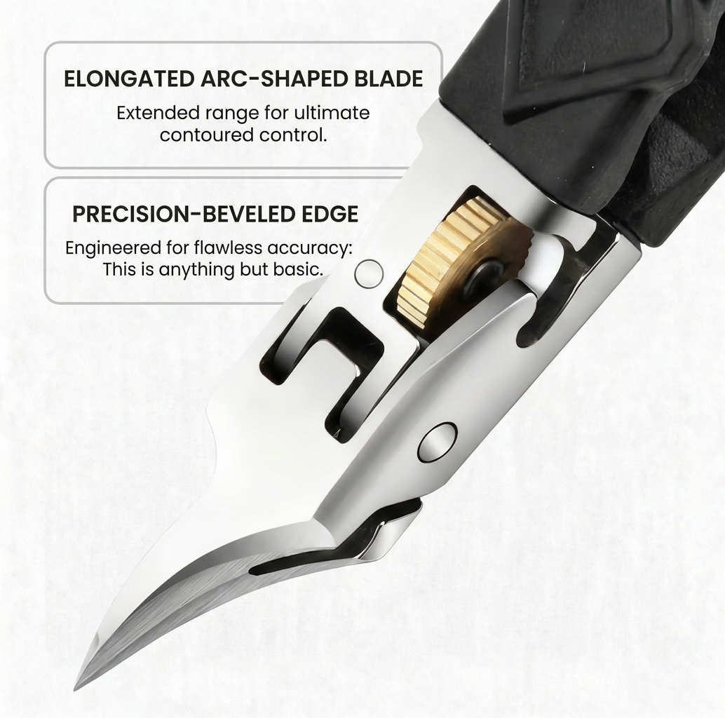 GripLock Pro™ Set taglia unghie a presa precisa