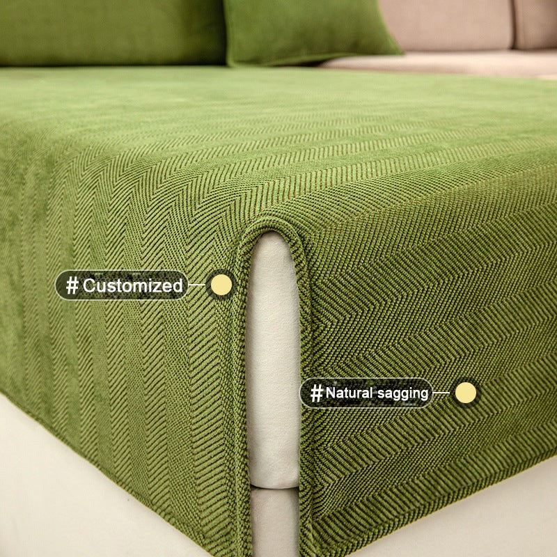 GripSoft™ Copridivano in chenille antiscivolo