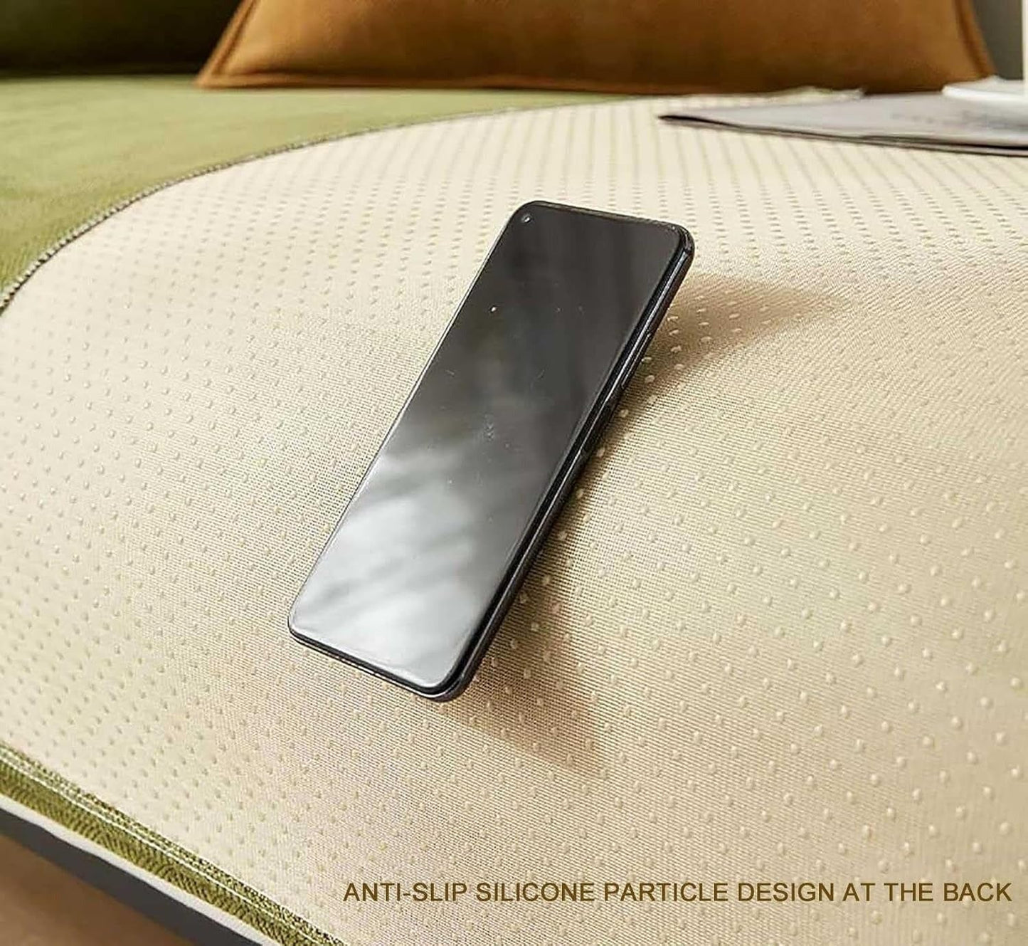 GripSoft™ Copridivano in chenille antiscivolo