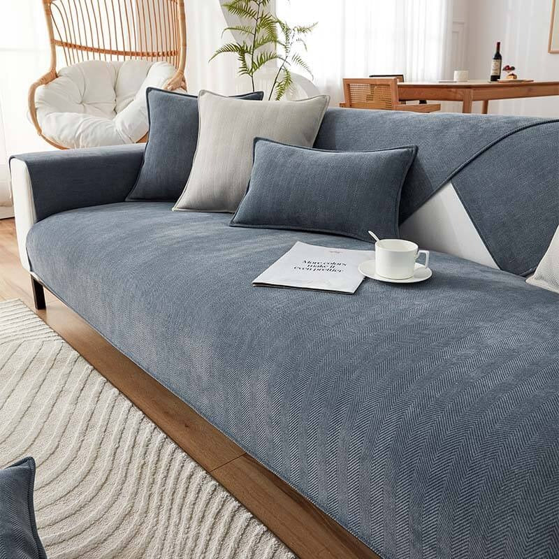 GripSoft™ Copridivano in chenille antiscivolo