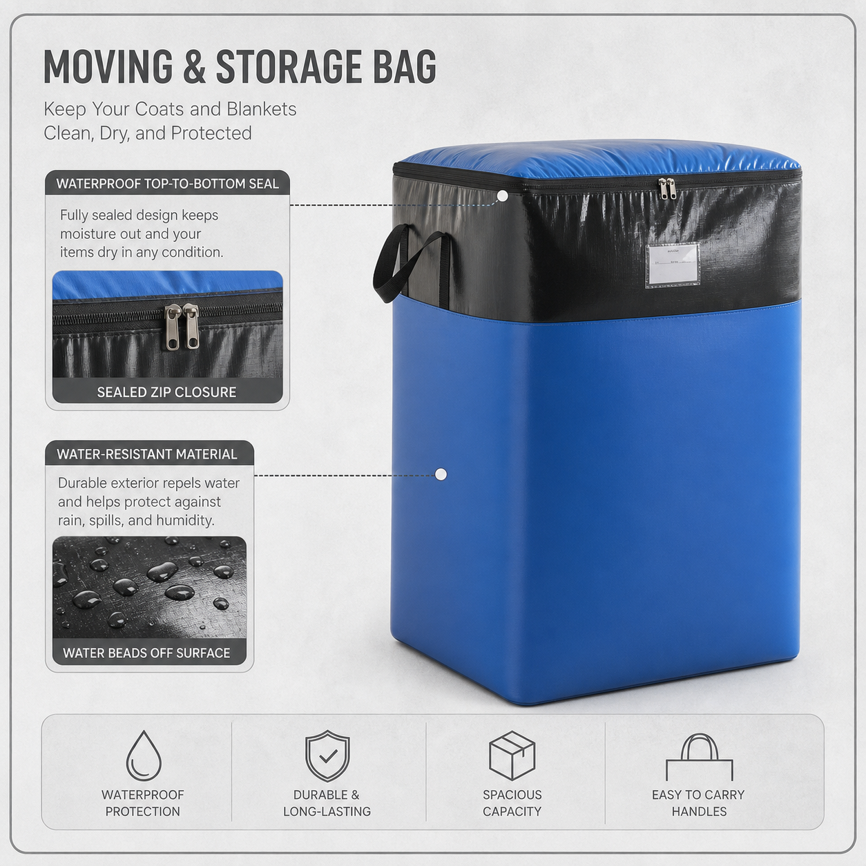HaulGuard™ Borse impermeabili per traslochi in ordine