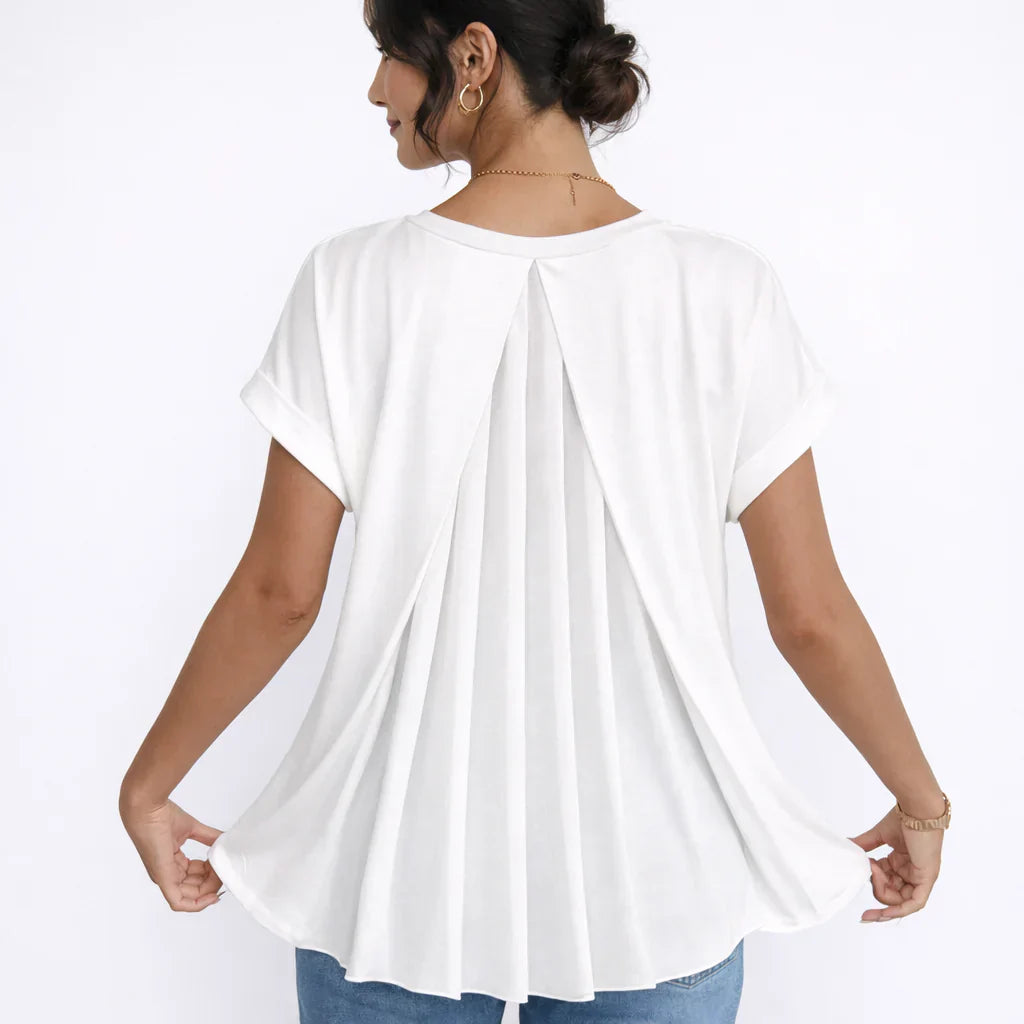 Hoveline™ T-shirt colorblock relaxed fit da tutti i giorni