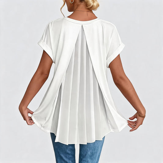 Hoveline™ T-shirt colorblock relaxed fit da tutti i giorni