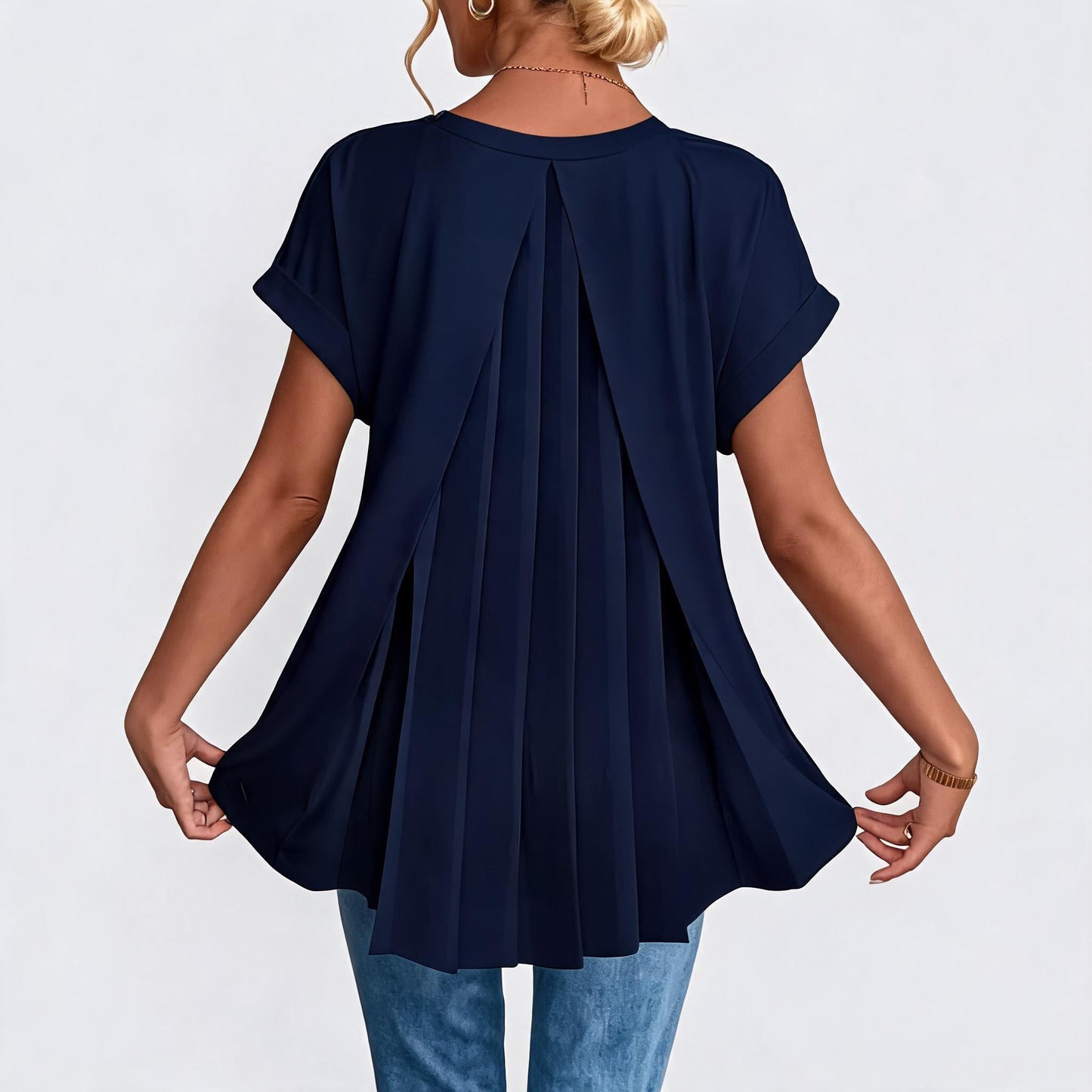 Hoveline™ T-shirt colorblock relaxed fit da tutti i giorni